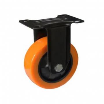 PU Fixed Castor Wheel (2", 3", 4", 5")